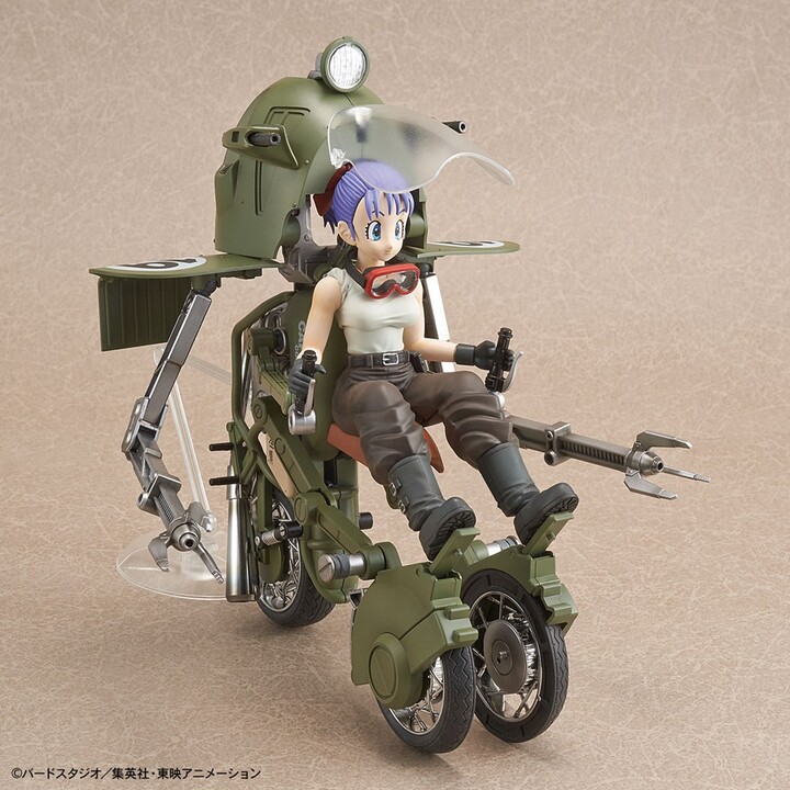 Figurine collector's BANDAI Dragon Ball Rise Mechanics Bulma S No.19 Motorcycle