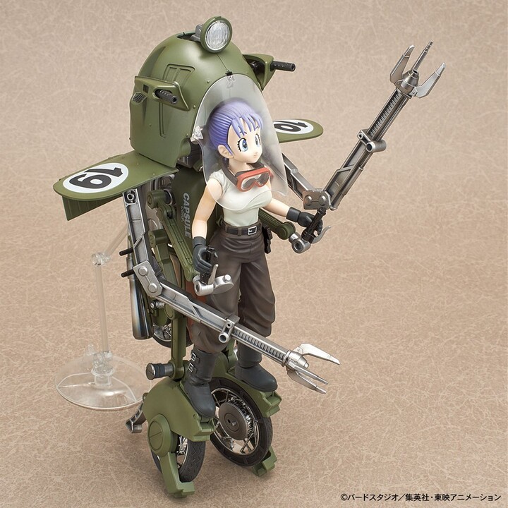 Figurine collector´s BANDAI Dragon Ball Rise Mechanics Bulma S No.19 Motorcycle