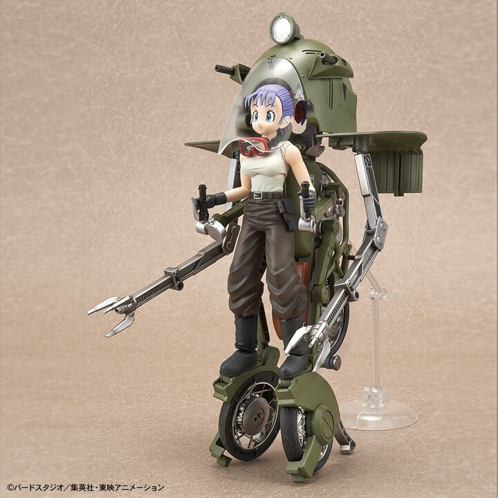 Figurine collector's BANDAI Dragon Ball Rise Mechanics Bulma S No.19 Motorcycle