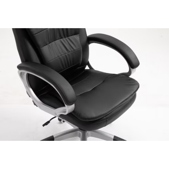 Activejet Sillón de oficina con masaje, calefactable YK7304 negro