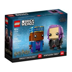 LEGO BRICKHEADZ HARRY POTTER 40618 KINGSLEY SHACKLEBOLT Y NIMFADORA TONKS