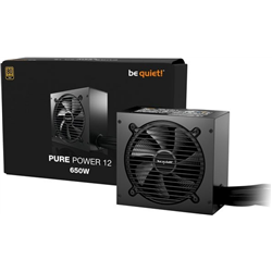 Be Quiet ¡Fuente de alimentación! Potencia pura 12 650W
