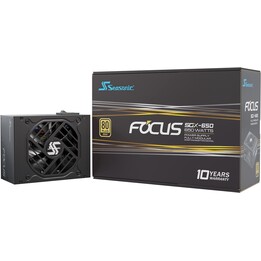 Seasonic FOCUS SGX-650 fuente de alimentación SFX/ATX 650 W 80+ Gold negra