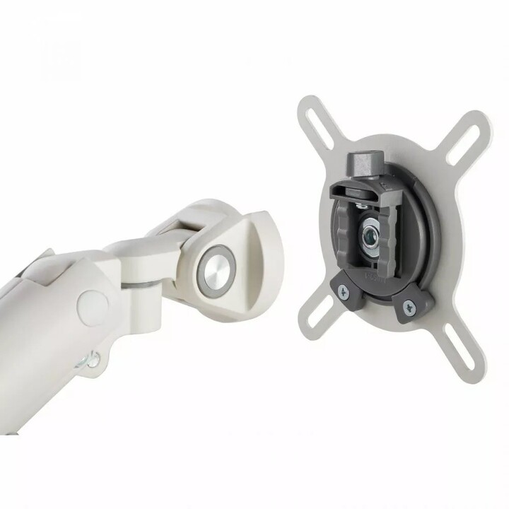Desktop stand for LED/LCD monitor 17-32" ART L-19GD gas assist 2-9 kg 2x USB 3.0 White