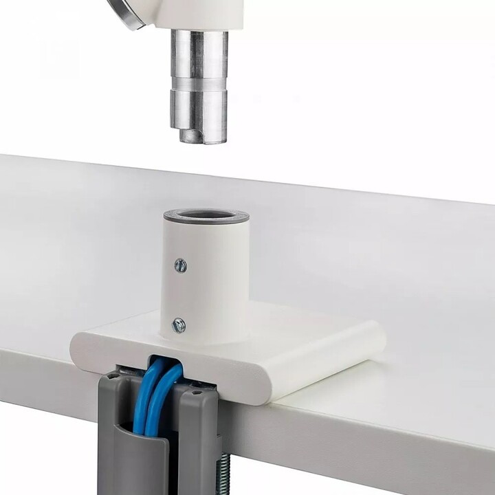 Desktop stand for LED/LCD monitor 17-32" ART L-19GD gas assist 2-9 kg 2x USB 3.0 White