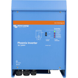 Victron Phoenix 12/3000, 230V Power Inverter with VE.Bus System for Solar Power Use, Blue