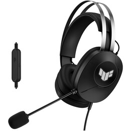 Fones de ouvido Asus Tuf Gaming H1 Gen Ii com fio para jogo USB tipo A preto