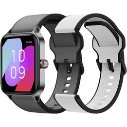 SPC Smartee Duo Pro, GPS, Pantalla AMOLED 1.78, Llamadas Bluetooth, Batería de 9 días, 100 Deportes, 2 Correas Incluidas