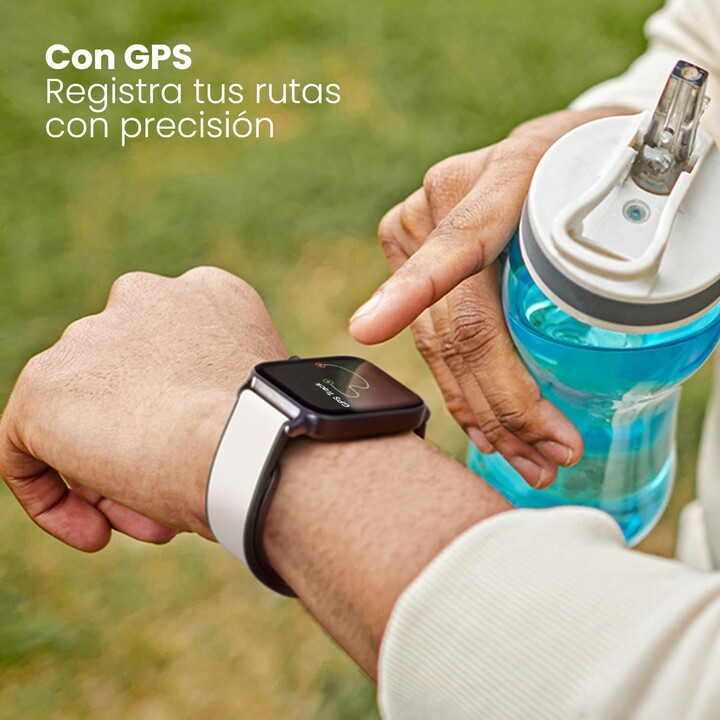 SPC Smartee Duo Pro, GPS, 1.78 AMOLED Screen, Bluetooth Calls, 9-day battery, 100 Sports, 2 Straps Included