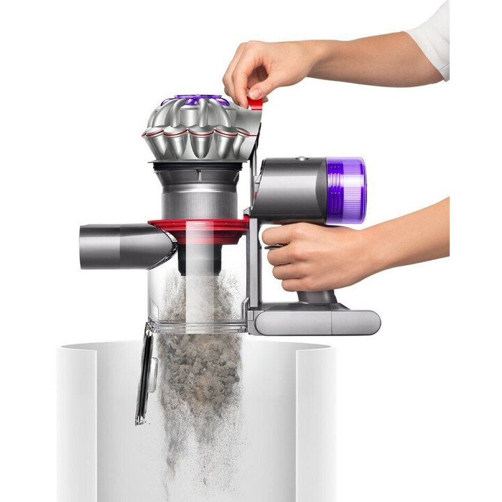 Dyson v8™ Advanced Stick aspirapolvere, potenza di aspirazione 130 AW, autonomia 40 minuti, accessori, nichel