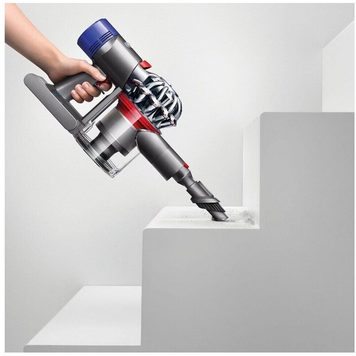 Dyson v8™ Advanced Stick aspirapolvere, potenza di aspirazione 130 AW, autonomia 40 minuti, accessori, nichel