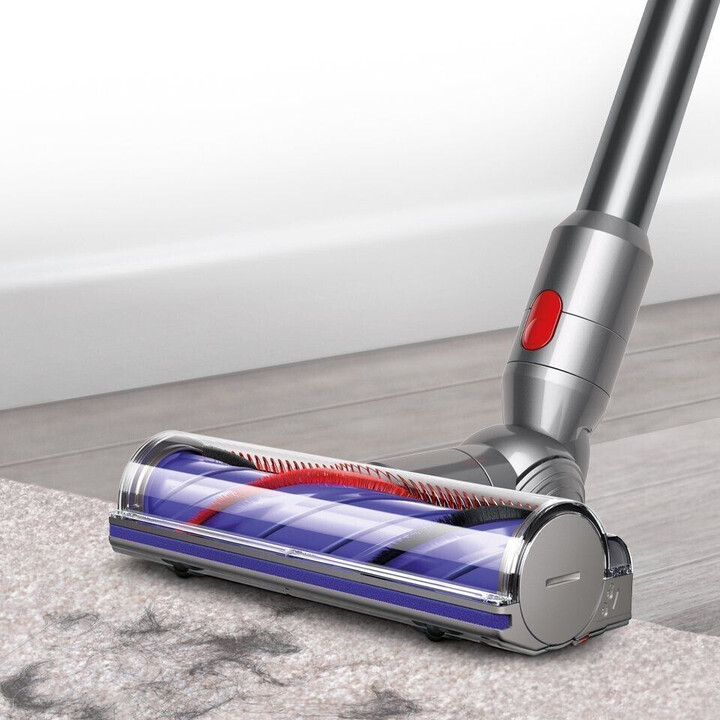 Dyson v8™ Advanced Stick aspirapolvere, potenza di aspirazione 130 AW, autonomia 40 minuti, accessori, nichel