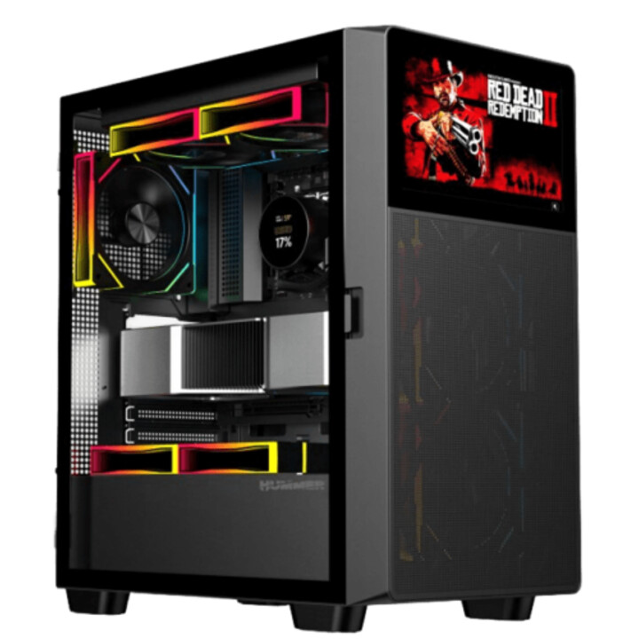 Nox Nxhummerbios Tower Computergehäuse Schwarz