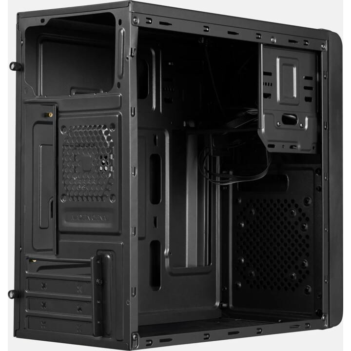 APPROX APPC-301F caixa micro-ATX com fonte 500W preta