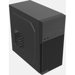 APPROX APPC-901F Micro-ATX-PC-Gehäuse mit 500W-Netzteil schwarz