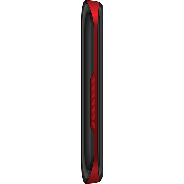Maxcom 428L 2G, Mobiltelefon für ältere Menschen, Dual-SIM, SOS und ICE-Tasten USB-C, Schwarz