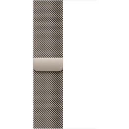 Apple Watch Band - Bracelet à boucle milanaise - 40 mm - Naturel - Taille unique