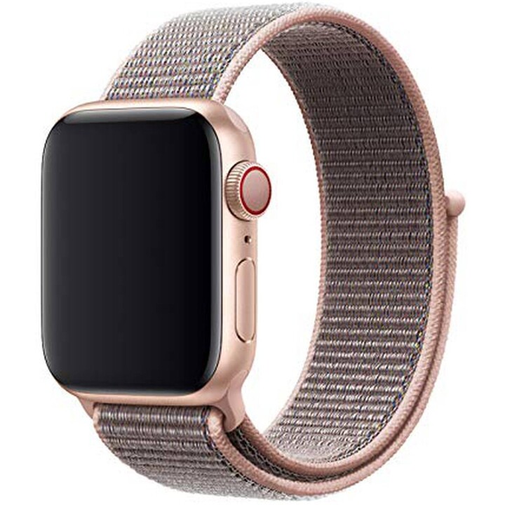 Cinturino Devia per apple watch ansa 42/44/45/49mm rosa sabbia