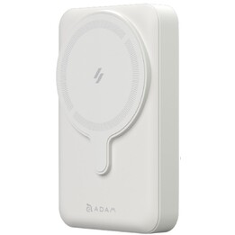 Adam magnetic external battery gravity cs10 10,000mah with white base