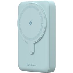Bateria externa magnética Adam gravidade cs10 10.000mah com base azul