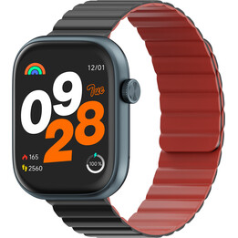 Imiki smartwatch st2 Black-Red magnetic strap