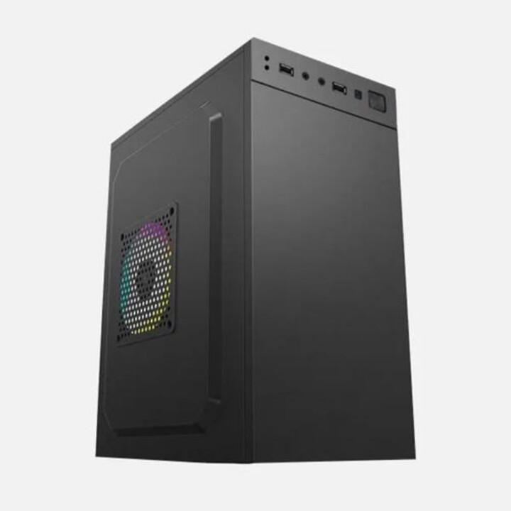 Caja pc micro-atx approx appc-201f c/fuente 500w usb3.0 negro