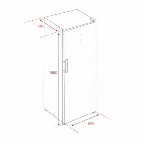 Teka RSF 75640 SS Independiente 273 L E Acero inoxidable