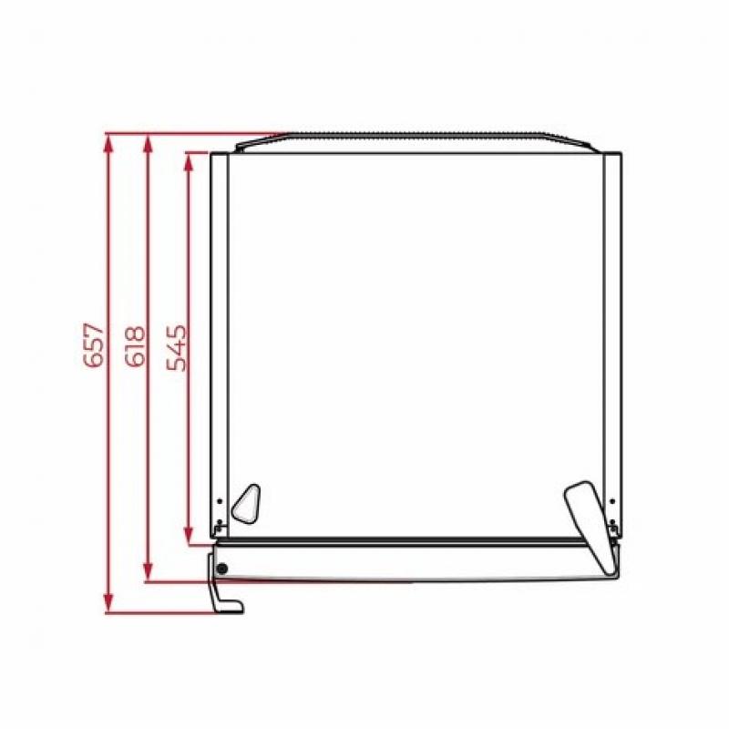 Teka RSF 75640 SS Independiente 273 L E Acero inoxidable