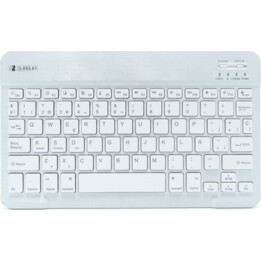 SUBBLIM Teclado Bluetooth Smart para Android, Mac, OS e Windows Prateado