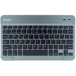 SUBBLIM Teclado Bluetooth Smart Retroilluminato per Android, Mac, OS e Windows Grigio