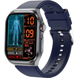 Hello ET585 Silicone Bleu - Montre intelligente