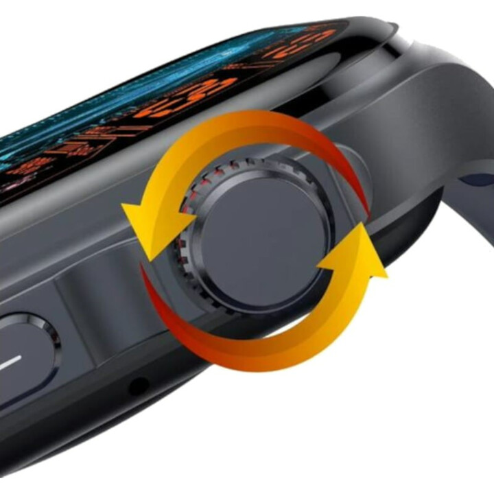Hello ET585 Leather Black - Smartwatch