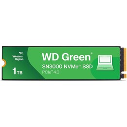 Disque SSD WD Green SN3000 1 To M.2 NVMe WDS100T4G0E