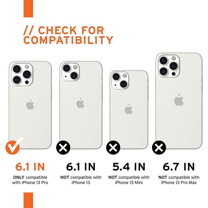 Mobile case back cover uag [u] lucent ice iphone 13 pro
