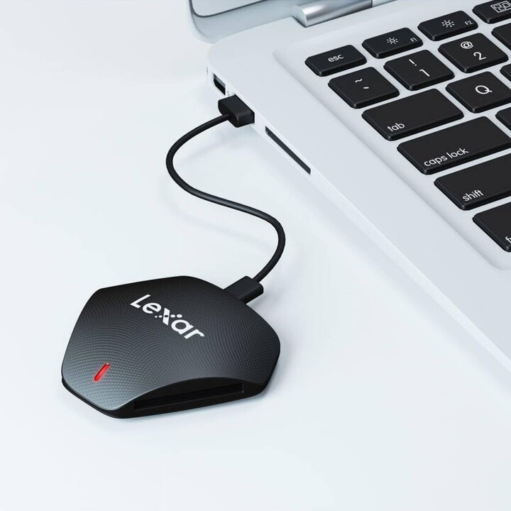 Lexar professionnel multi-carte 3-en-1 Usb 3.1 lecteur lecteur De carte Usb 3.2 Gen 1 (3.1 Gen 1) type-c noir