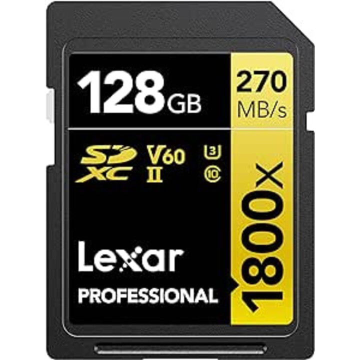 Lexar Lsd1800128g-bnnng Flash-Speicher 128GB Sdxc Uhs-ii Klasse 10