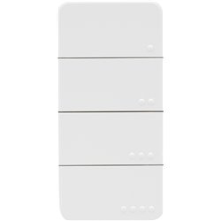 Shelly BLU RC Button 4 Botones Blanco - Interruptor Inteligente