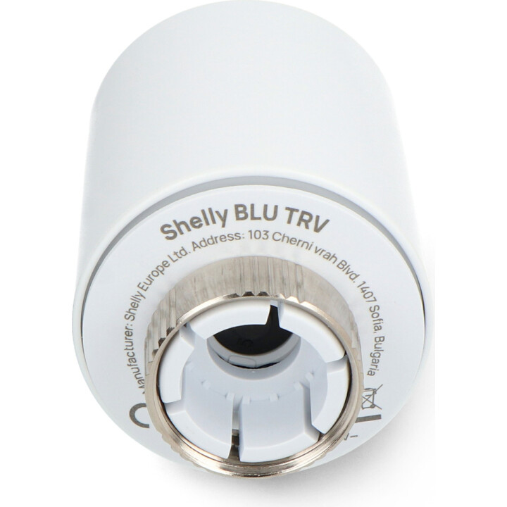 Shelly BLU TRV Tête thermostatique avec unité de contrôle