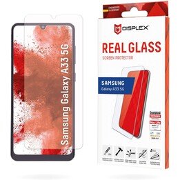 Protetor de tela de vidro temperado DISPLEX para Samsung Galaxy A33 5G
