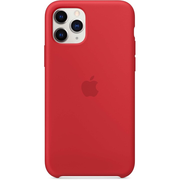 Apple iPhone 11 Pro Silicone Case red