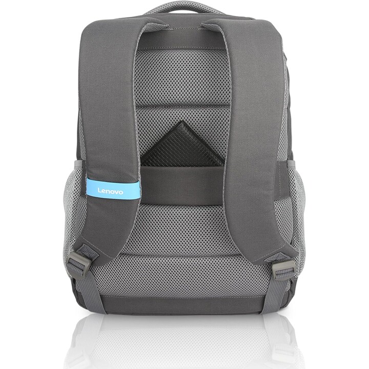 Mochila Lenovo B515 para laptop de 15,6, resistente à água, poliéster, bolso de segurança, cinza