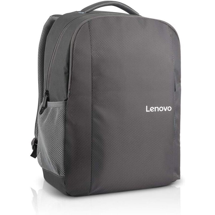 Mochila Lenovo B515 para laptop de 15,6, resistente à água, poliéster, bolso de segurança, cinza