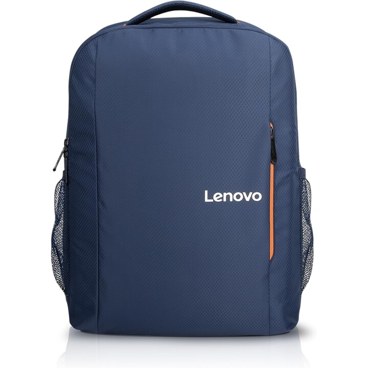 Mochila Lenovo B515 para laptop de 15,6, resistente à água, poliéster, zíperes de metal, bolso de segurança, azul