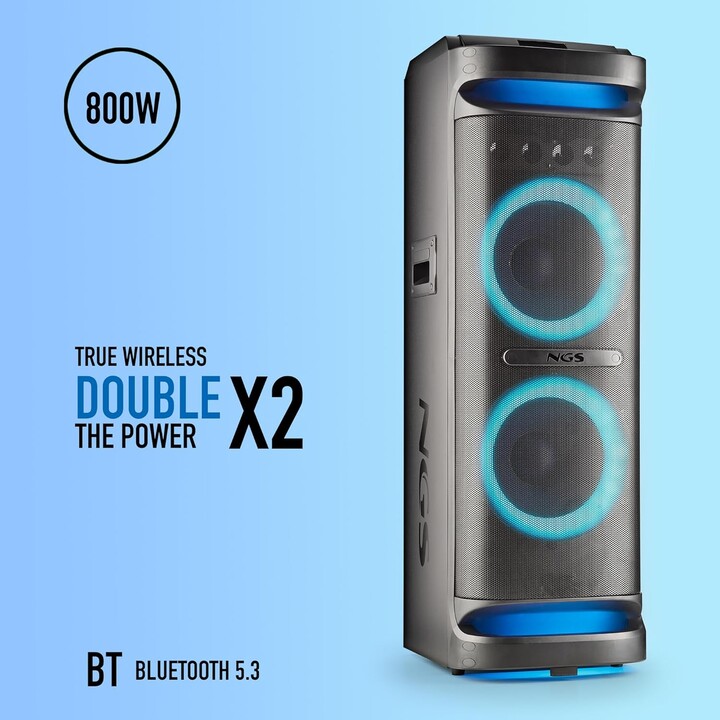 Portable Bluetooth Speaker NGS Wild Space 3/ 4000W