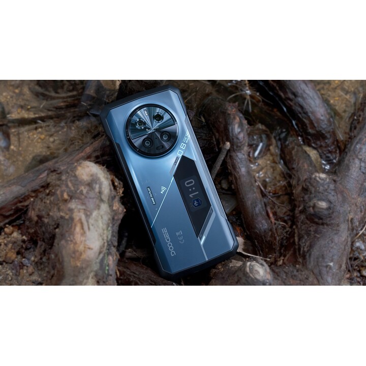 Doogee V40 Pro 5G, rugged phone, 6.78-inch screen, 16GB RAM, 512GB Storage, Blue color