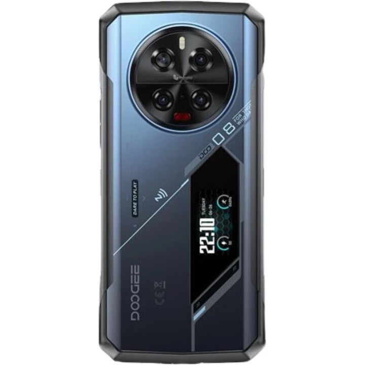 Doogee V40 Pro 5G, robustes Telefon, 6,78-Zoll-Bildschirm, 16GB RAM, 512 GB Speicher, blaue Farbe