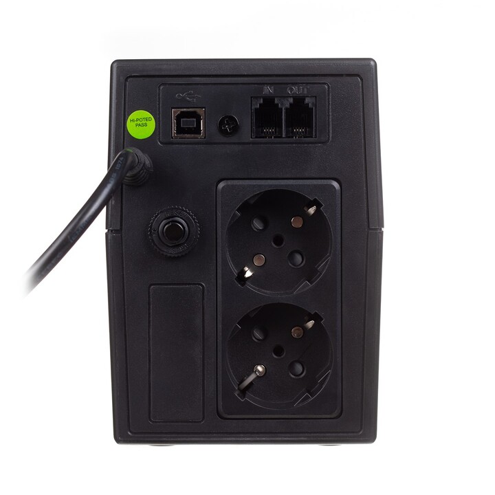 Digitus DN-170063-LCD Uninterruptible Power Supply (UPS) Line Interactive 0.6 kVA 360 W