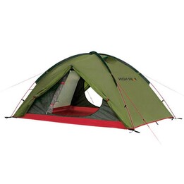 Tente High Peak Woodpecker 3 vert-rouge 3 personnes 10194