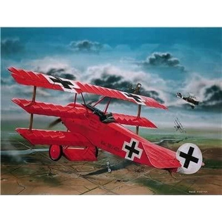 Revell Fokker DR.1 Richthofen Rojo