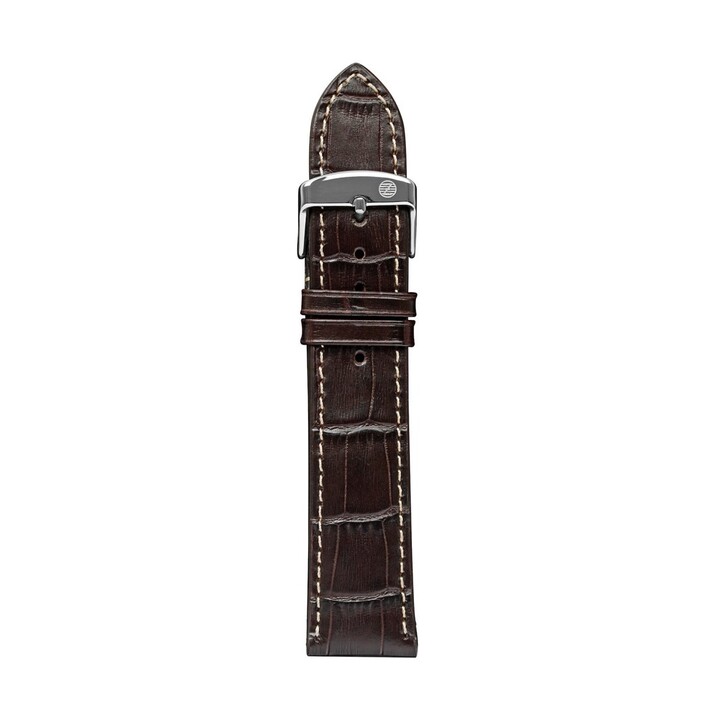 9L322617007CN2018 Cinturino in pelle Zeppelin marrone, 20 mm